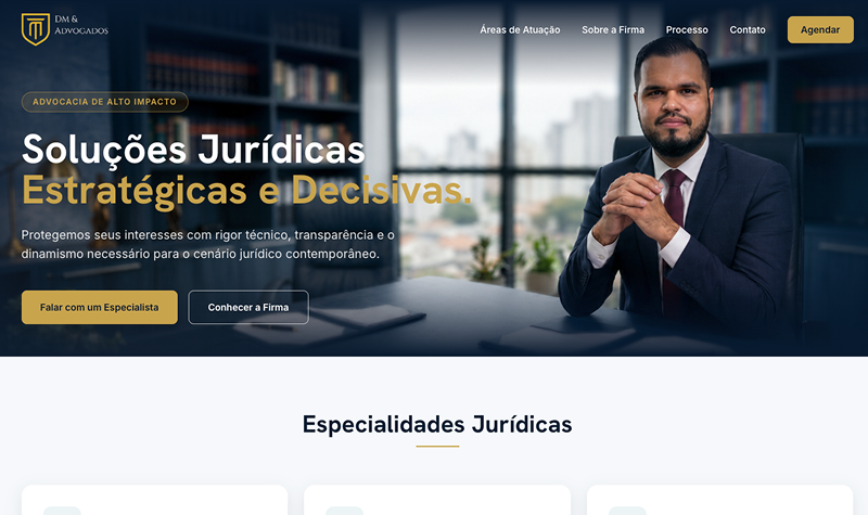 Imagem do projeto DM & Advogados