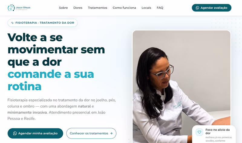 Imagem do projeto Dra. Joyce Gleyze