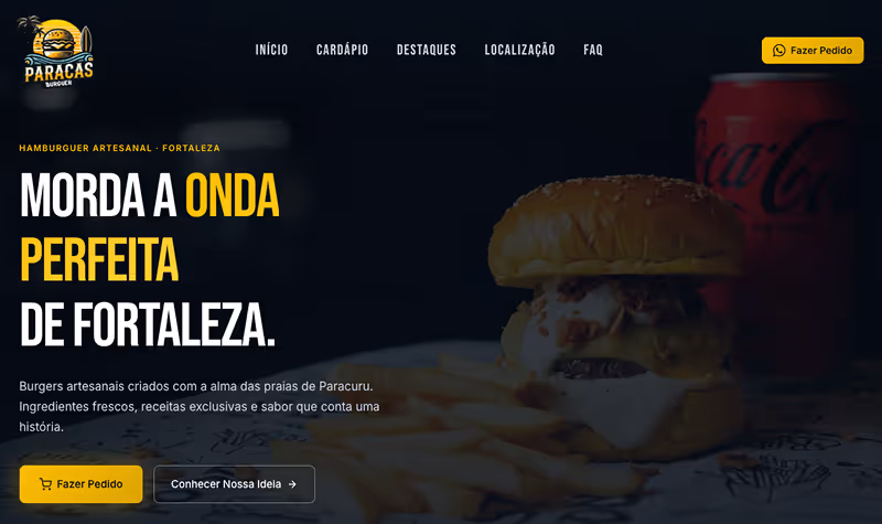 Imagem do projeto Paracas Burguer