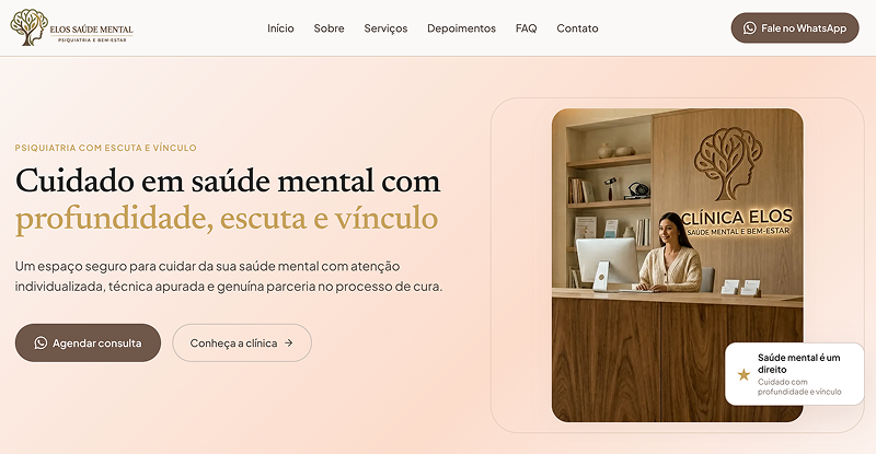 Imagem do projeto Elos Saúde Mental