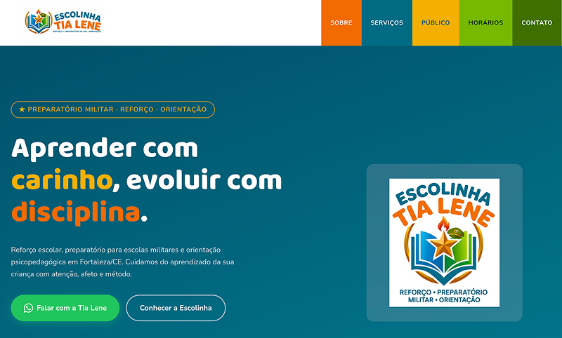 Imagem do projeto Escolinha Tia Lene