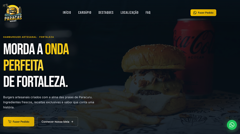 Imagem do projeto Paracas Burguer